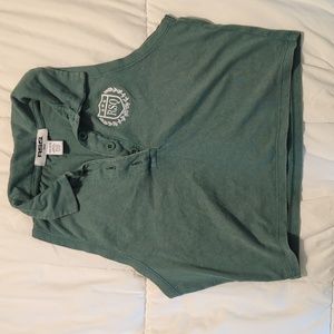 RSQ Cropped Polo Tank